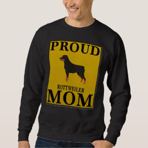 Sudadera Orgullosa Rottweiler Mom Rottweiler