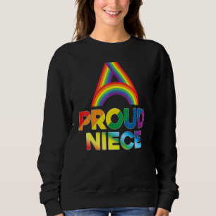 Sudadera Orgullosa sobrina Lgbt Orgullo Gay Lesbiana Arcoir