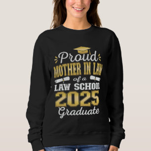 Sudadera Orgullosa Suegra de la Clase Graduada de la Facult