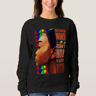 Sudadera Orgullosas damas afroamericanas negras historia ne