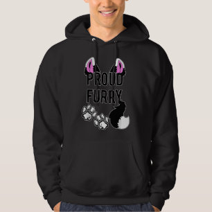 Sudadera Orgullosas Furry Furries Cola Orejas Cosplay Furso