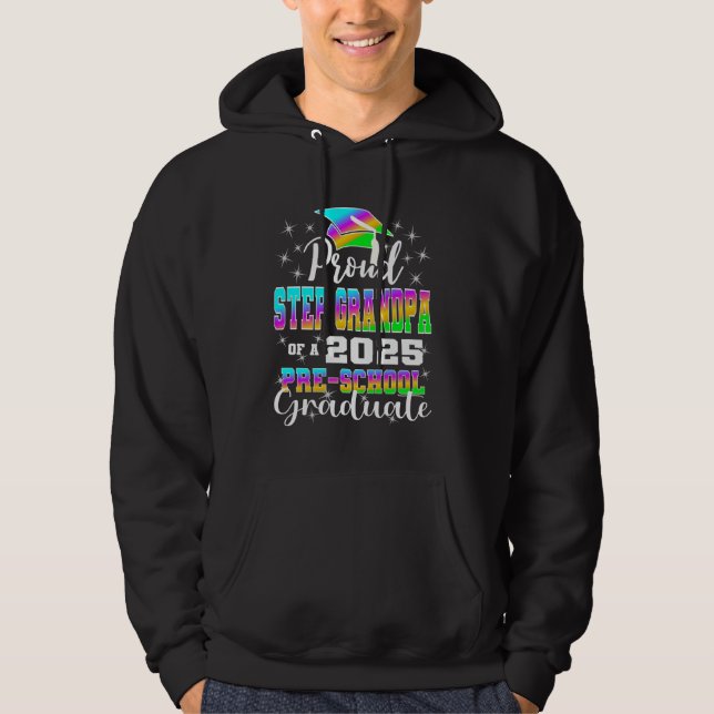 Sudadera Orgulloso Abuelo Paso de Graduado de Preescolar 20 (Anverso)