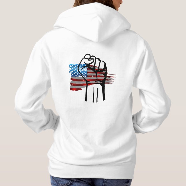 SUDADERA ORGULLOSO AMERICANO (Reverso)