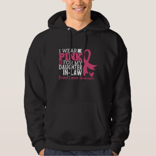 Sudadera Orgulloso apoyo familiar contra el cáncer de mama 