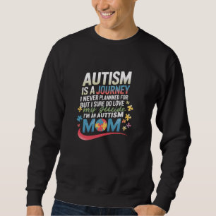 Sudadera Orgulloso autismo, mamá Tour Guide Inspirador