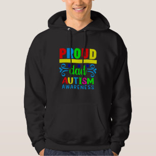 Sudadera Orgulloso Autismo Papá Amor Y Amor