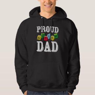 Sudadera Orgulloso autismo papá por niño autista papá padre