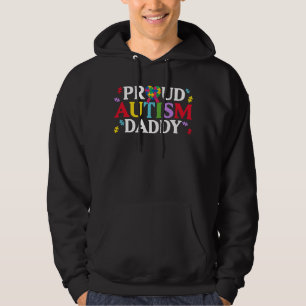 Sudadera Orgulloso autismo papi concuerda con el autismo fa
