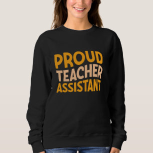 Sudadera Orgulloso Ayudante Educativo