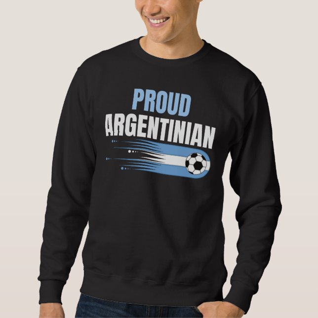 Sudadera Orgulloso Campeón de la Copa del Mundo Argentina 2 (Anverso)