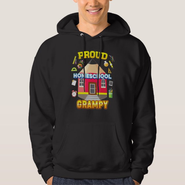 Sudadera Orgulloso Colegio Grampy Dad Mom (Anverso)