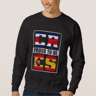 Sudadera Orgulloso Costa Rica y España