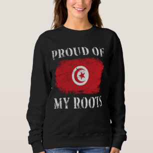 Sudadera Orgulloso De Mis Raíces Tunecinas Bandera Túnez