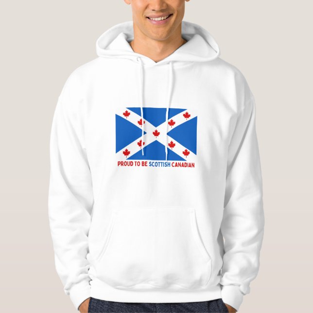 SUDADERA ¡ORGULLOSO DE SER CANADIENSE ESCOCIA! (Anverso)