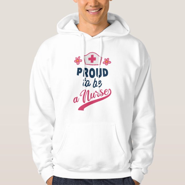 Sudadera Orgulloso de ser enfermero (Anverso)