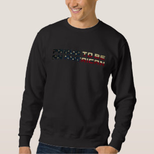 Sudadera Orgulloso De Ser Estadounidense