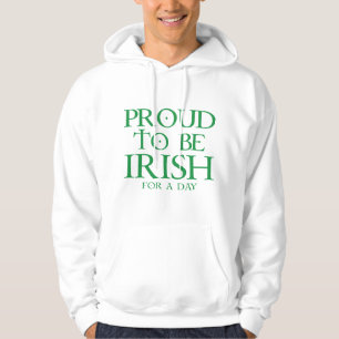 Sudadera Orgulloso De Ser Irlandés Por Un Día