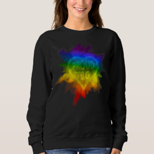 Sudadera Orgulloso De Ser La Bandera Gay Orgullo Arcoiris E