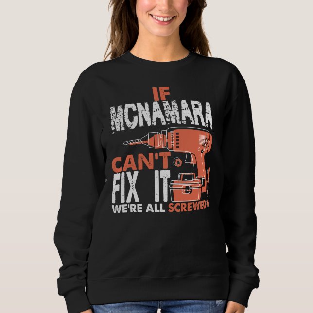 Sudadera Orgulloso De Ser La Camiseta MCNAMARA (Anverso)