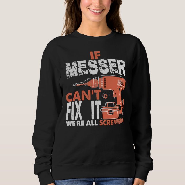 Sudadera Orgulloso De Ser La Camiseta MESSER (Anverso)