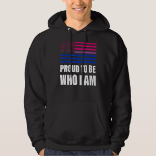 Sudadera Orgulloso De Ser Quien Soy La Bandera Bisexual Lgb