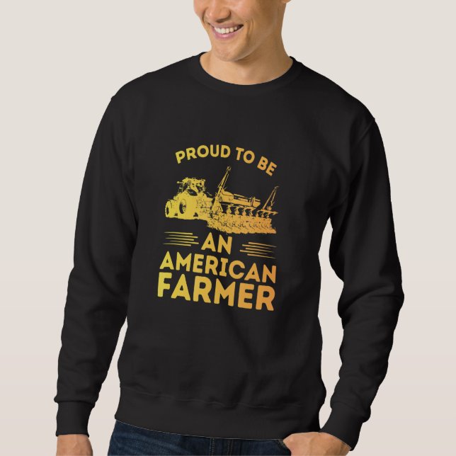 SUDADERA ORGULLOSO DE SER UN AGRICULTOR 3 (Anverso)