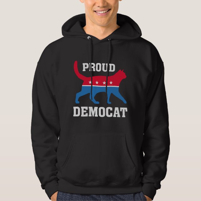 Sudadera Orgulloso Demócrata (Anverso)