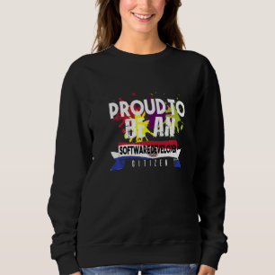 Sudadera Orgulloso Desarrollador de Software Ciudadano Prof