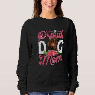 Sudadera Orgulloso Día de la Madre Perro en Terranova
