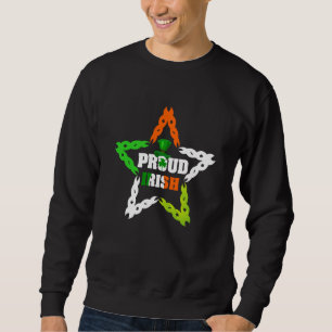 Sudadera Orgulloso día de San Patricio irlandés Orgulloso c