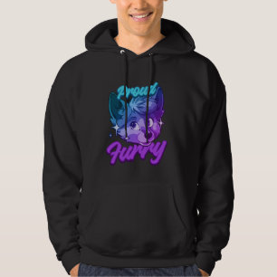 Sudadera Orgulloso Fandom Disfraz Furry Amante Animales Fur