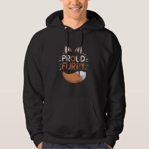 Sudadera Orgulloso Furry Fandom Cosplay Animal Lover Furts 