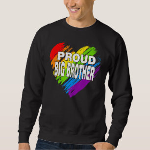 Sudadera Orgulloso Gran Hermano Lgbt Orgullo Gay Arcoiris P