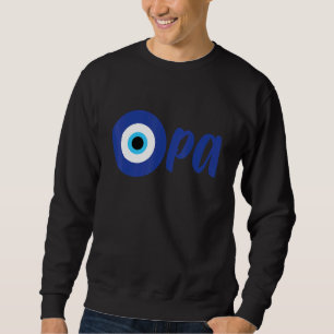 Sudadera Orgulloso griego divertido OPA Mal de ojo Hellas G