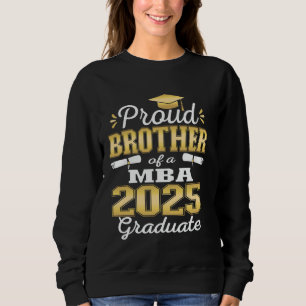 Sudadera Orgulloso Hermano de Clase de 2025 Licenciado en L