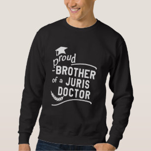Sudadera Orgulloso Hermano De La Facultad De Derecho Juris 