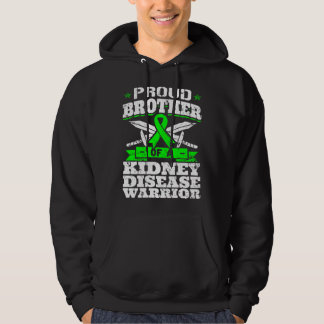 Sudadera Orgulloso Hermano De Un Guerrero De Enfermedad Ren