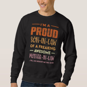 Sudadera Orgulloso Hijo De Derecho De Una Impresionante Mad