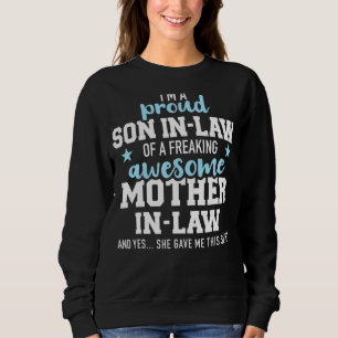 Sudadera Orgulloso Hijo De Derecho De Una Impresionante Mad
