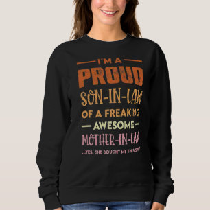 Sudadera Orgulloso Hijo De Derecho De Una Impresionante Mad