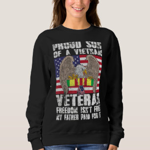 Sudadera Orgulloso Hijo De Un Veterano Vietnamita Libertad