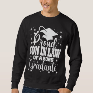Sudadera Orgulloso hijo en derecho de clase de 2025 Graduad