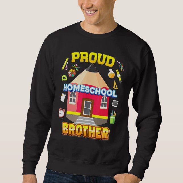 Sudadera Orgulloso Hogar Hermano Papá Mamá Familia De Regre (Anverso)