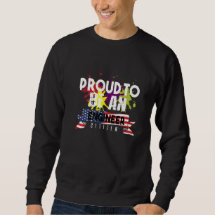 Sudadera Orgulloso Ingeniero Ciudadano Profesión Carrera Tr