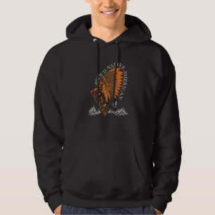 Sudadera Orgulloso ingeniero de trabajo HSE nativo american