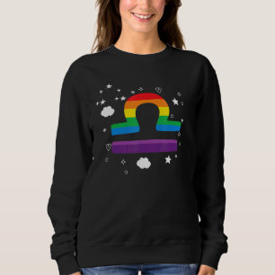 Sudadera Orgulloso Libra Astrología Signo Zodiacal Horóscop