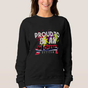 Sudadera Orgulloso mecánico ciudadano Profesión carrera tra