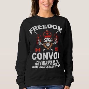Sudadera Orgulloso Miembro De Pequeña Minoría Fringe Con Un
