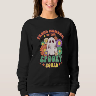 Sudadera Orgulloso Miembro Del Equipo Siniestro Fiesta De H
