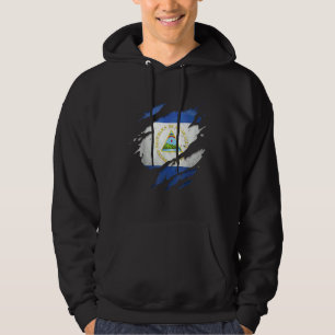 Sudadera Orgulloso Nicaragüense   Bandera de Nicaragua Desg